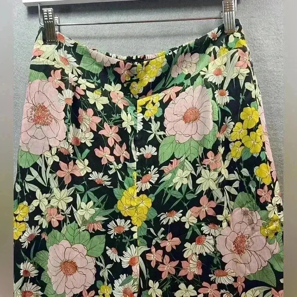 Lulus Floral Pants Size Medium‎ - Picture 6 of 9